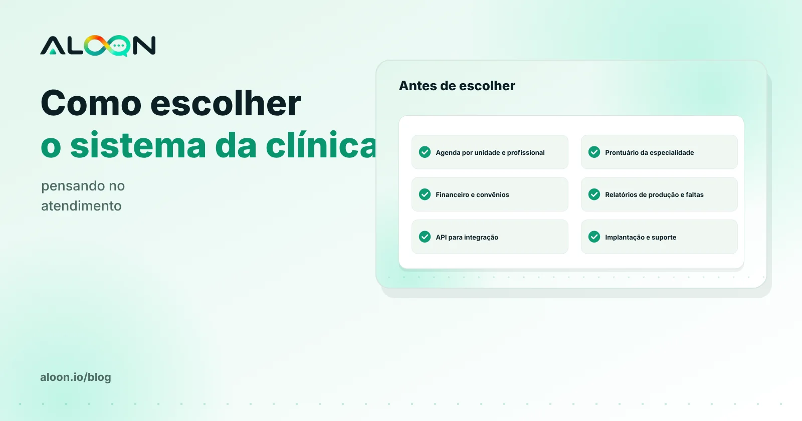 Checklist para escolher o sistema de gestão da clínica